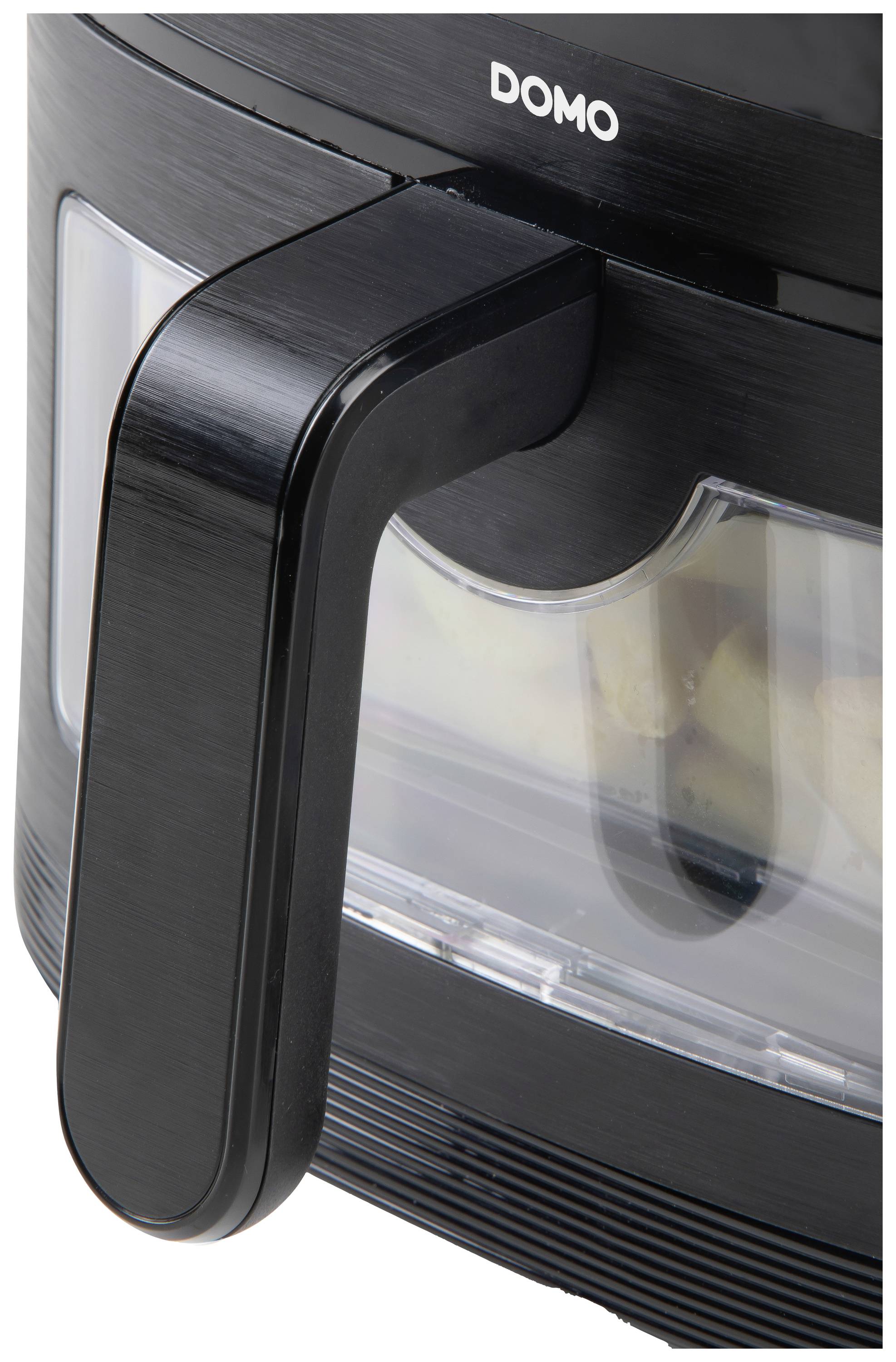 DOMO DO542FR Heißluft-Fritteuse 4 l 1350 W Timerfunktion, mit Display, Überhitzungsschutz, Antihaft