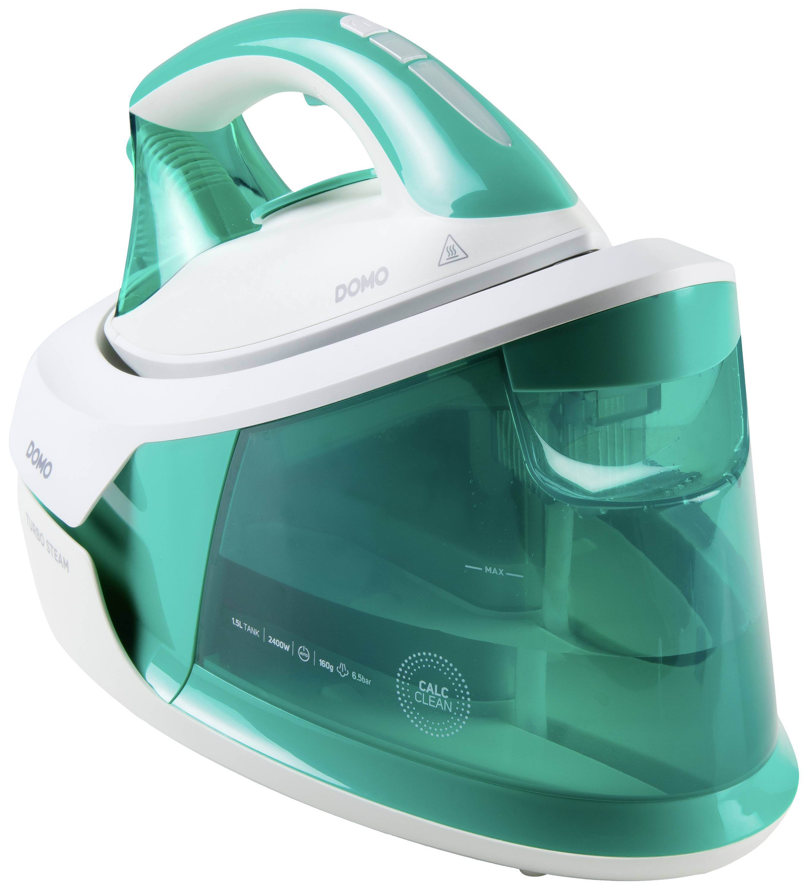 DOMO DO7118S Dampfbügelstation 2400 W Grün, Weiß