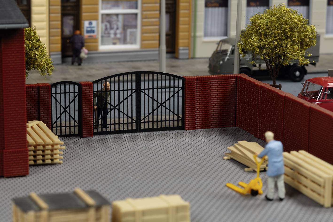 Auhagen 41681 H0 Einfriedung Bausatz