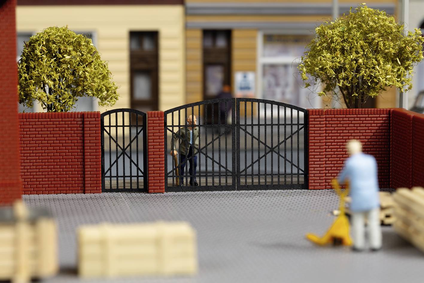 Auhagen 41681 H0 Einfriedung Bausatz