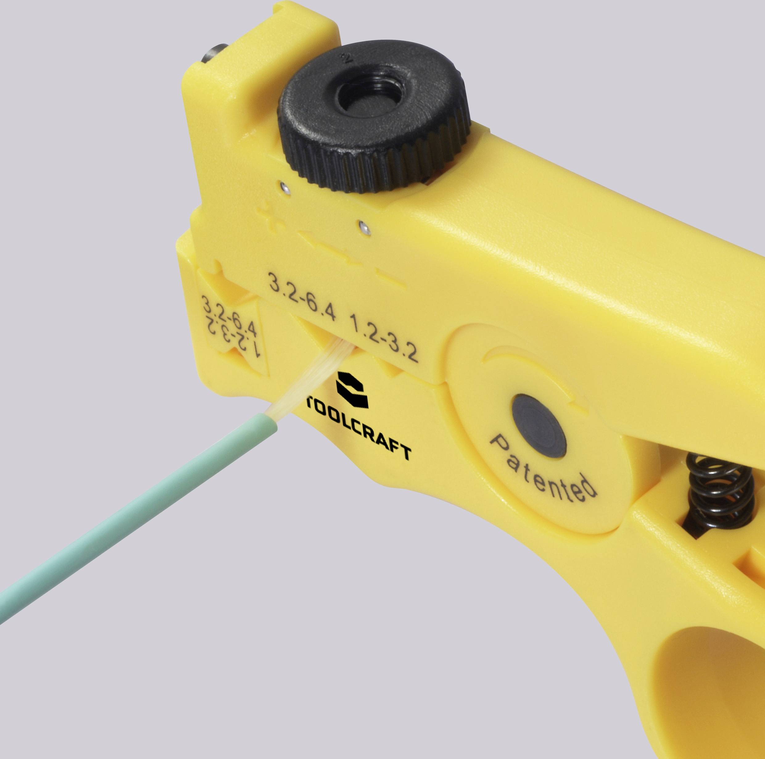TOOLCRAFT TO-9621810 Glasfaser-Werkzeug Inkl. Kabelschneider, Inkl. Kabelentmanteler 0 bis 25mm