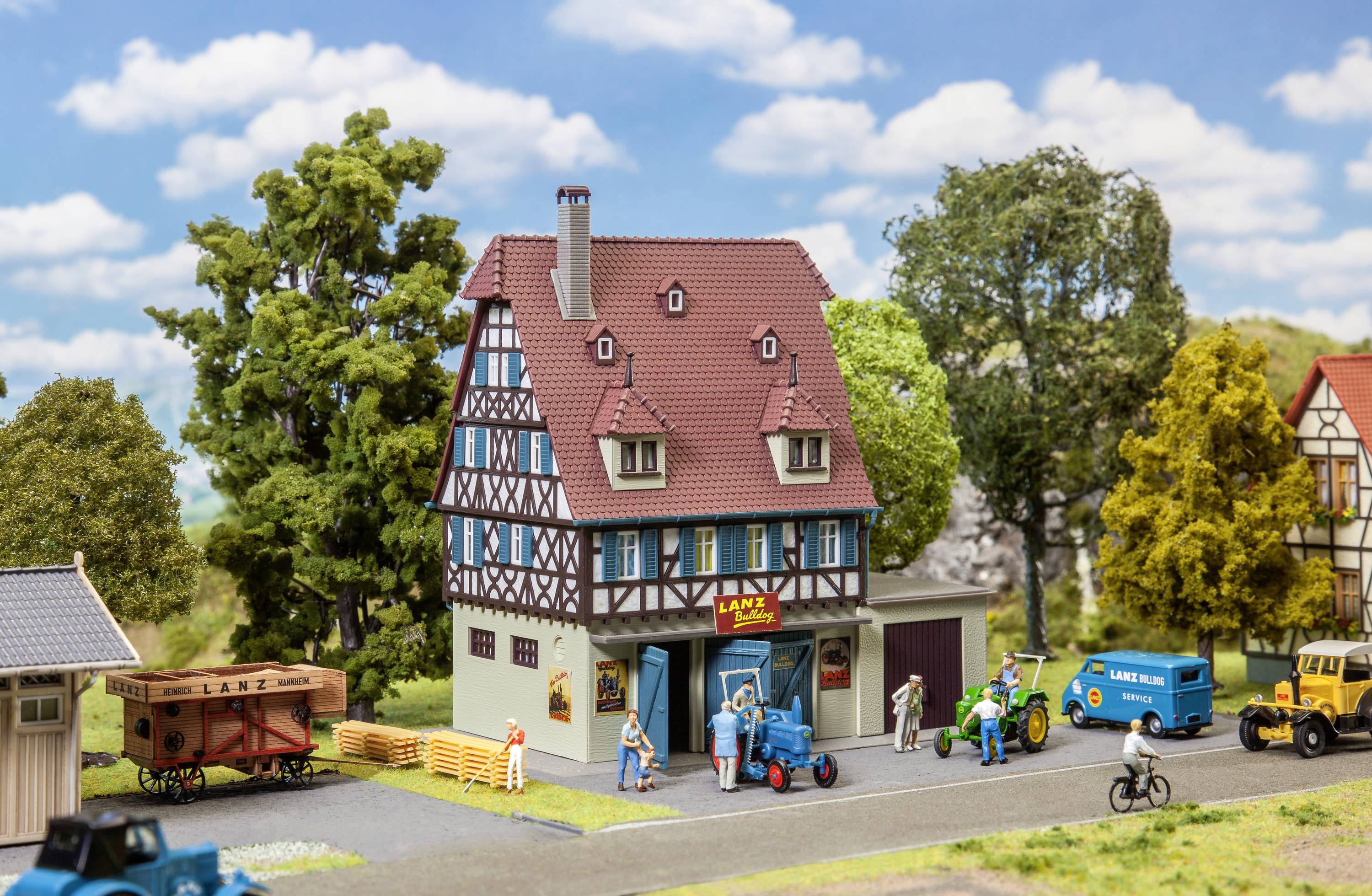 Faller 191817 H0 Reparaturwerkstatt Lanz