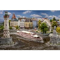 Faller 222415 N Schiff Modell Fahrgastschiff Oesterreich Faller 222415 N Schiff Modell Fahrgastschiff Oesterreich