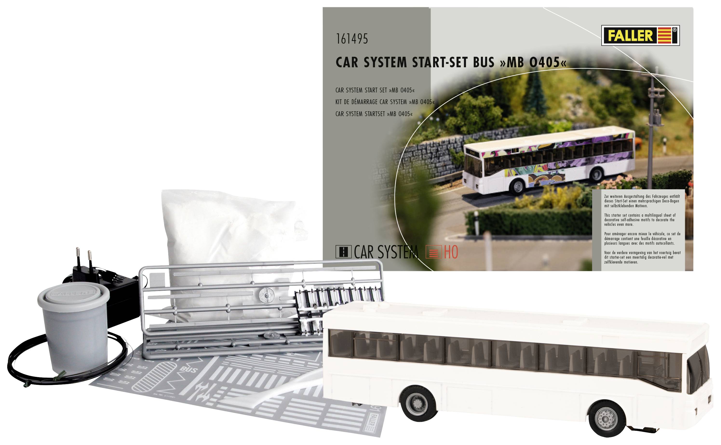 Faller 161495 Start-Set Bus MB O405 inkl. Decos Car System H0 Fahrzeug
