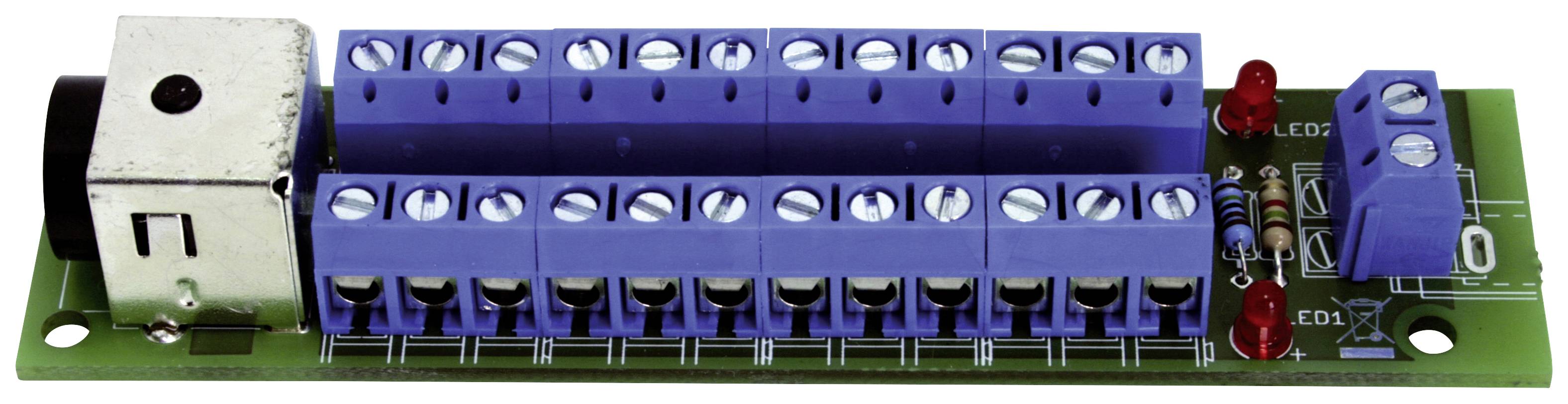 TAMS Elektronik 72-00326-01-C Stromverteiler-Platine Fertigbaustein