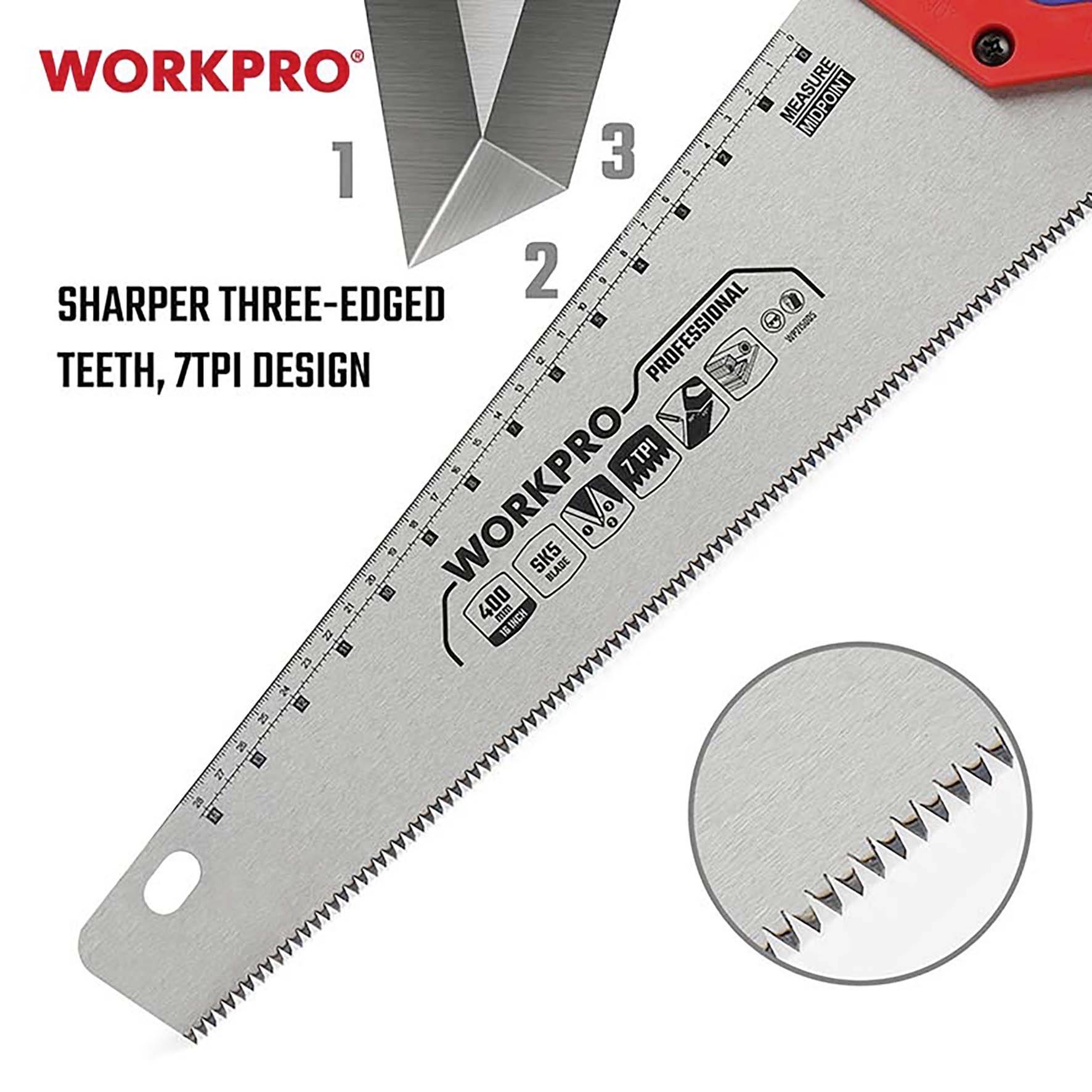 WorkPro WP215005 Fuchsschwanzsäge 400mm