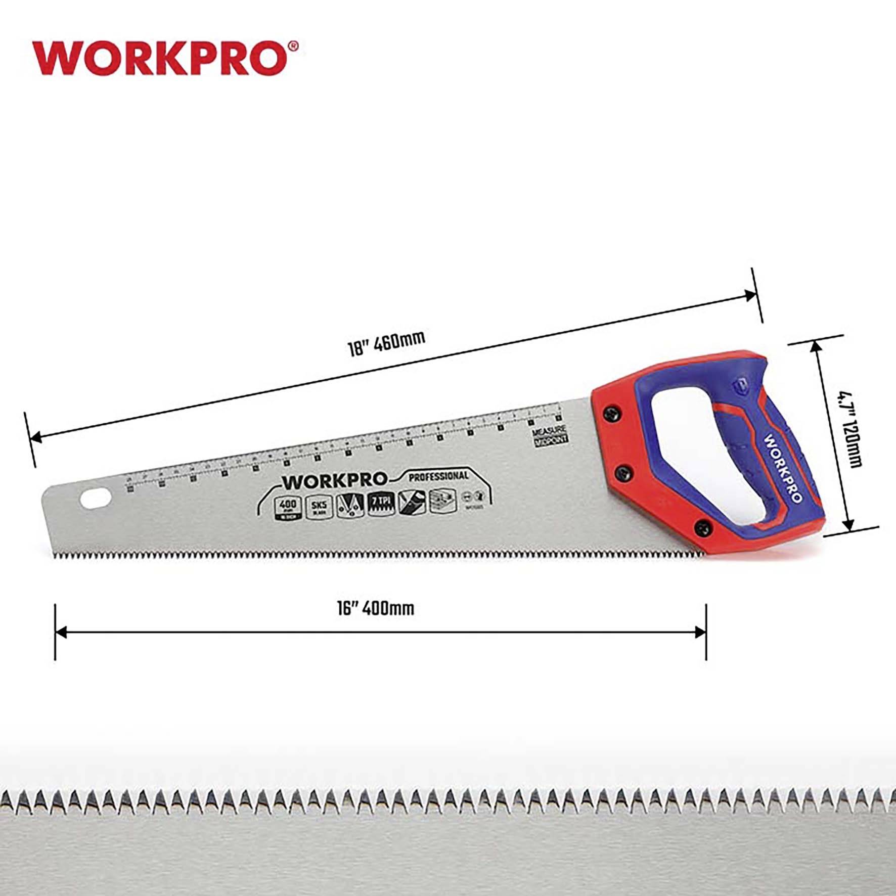 WorkPro WP215005 Fuchsschwanzsäge 400mm