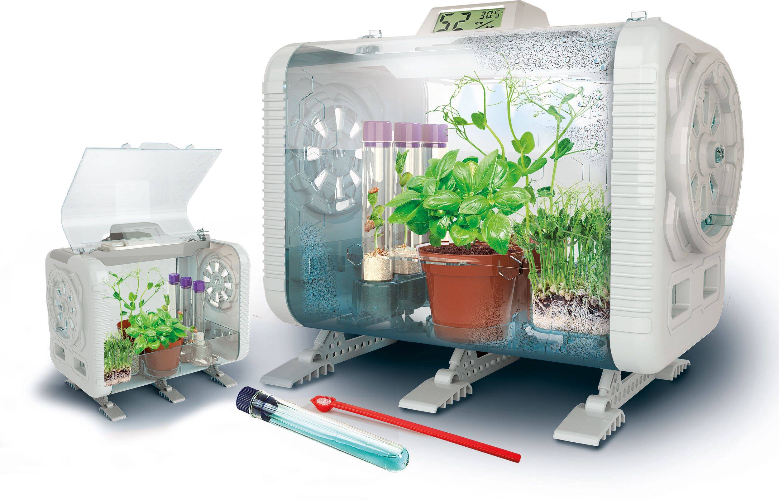 Clementoni 59406 Galileo High Tech Gewächshaus Experimentier-Box ab 8 Jahre