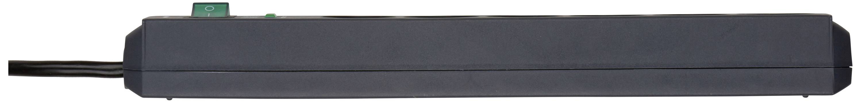 Brennenstuhl 1159710 Steckdosenleiste mit Schalter 6fach Schwarz Schutzkontakt 1St.
