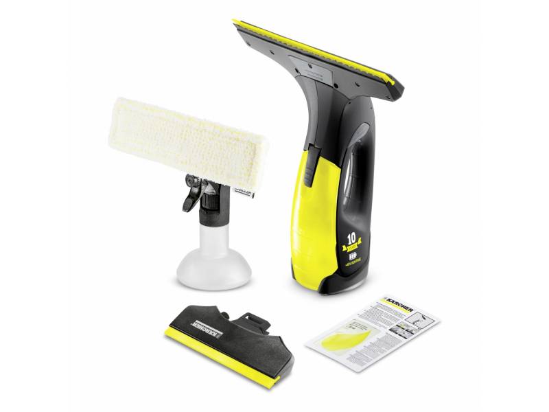Kärcher WV2 Premium Black Edition Fenstersauger Gelb, Schwarz