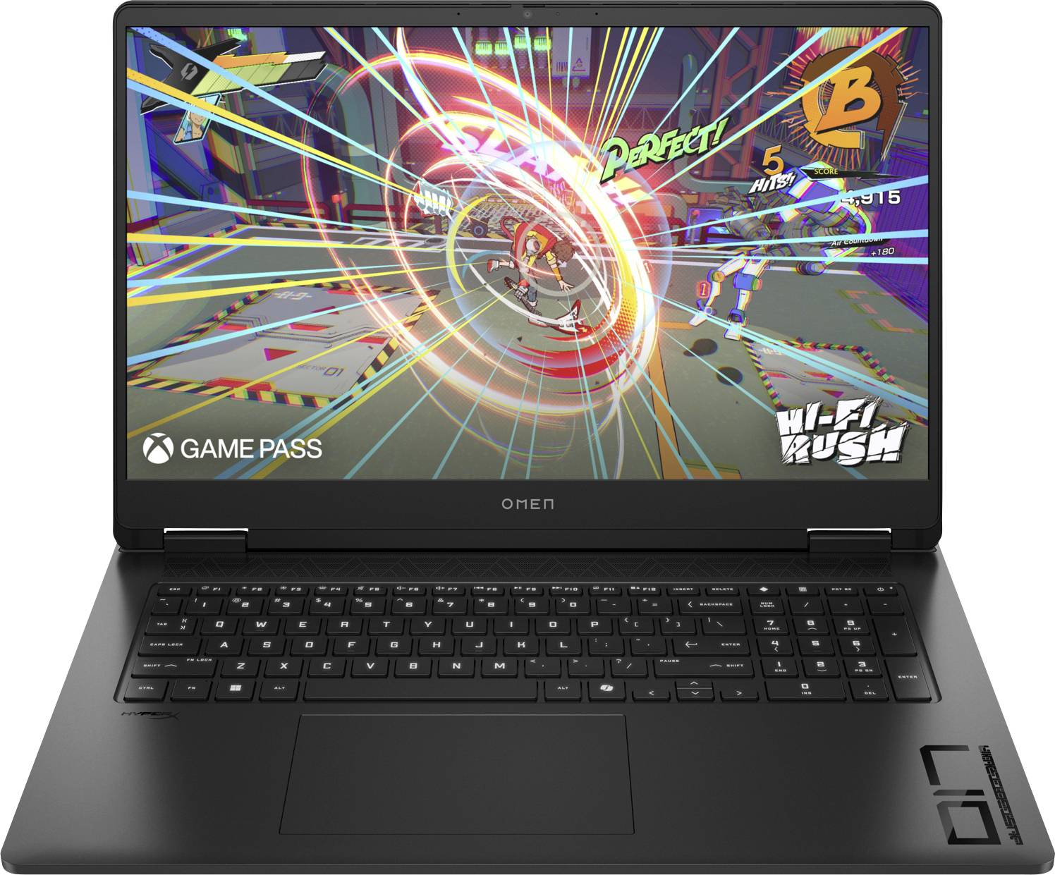 Omen Gaming Notebook 17-db0096ng 43.9 cm (17.3 Zoll) QHD AMD Ryzen 9 8945HS 32 GB RAM 1 TB SSD Deutsch, QWERTZ Shadow Black A59PWEA#ABD