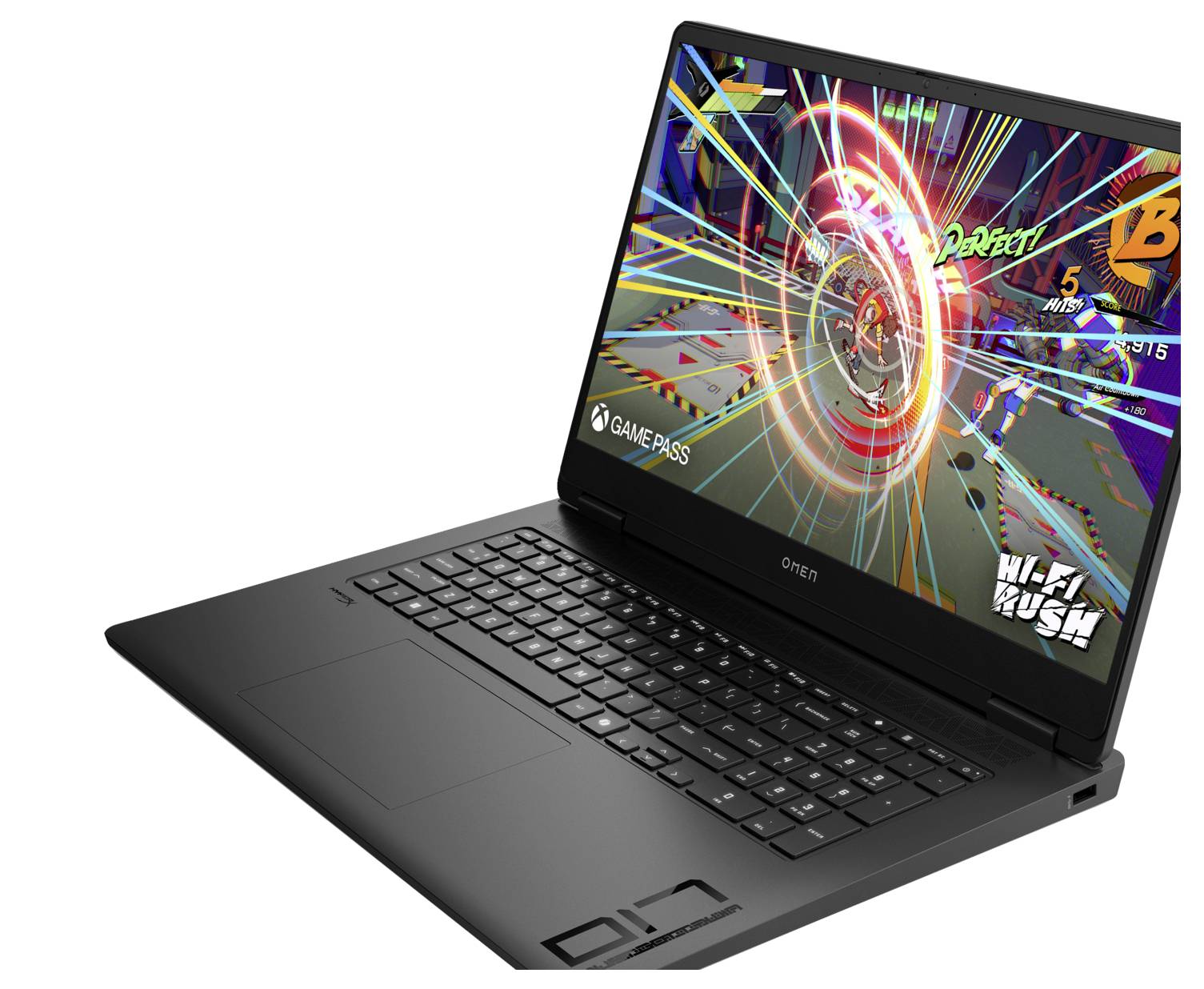 Omen Gaming Notebook 17-db0096ng 43.9 cm (17.3 Zoll) QHD AMD Ryzen 9 8945HS 32 GB RAM 1 TB SSD Deutsch, QWERTZ Shadow Black A59PWEA#ABD