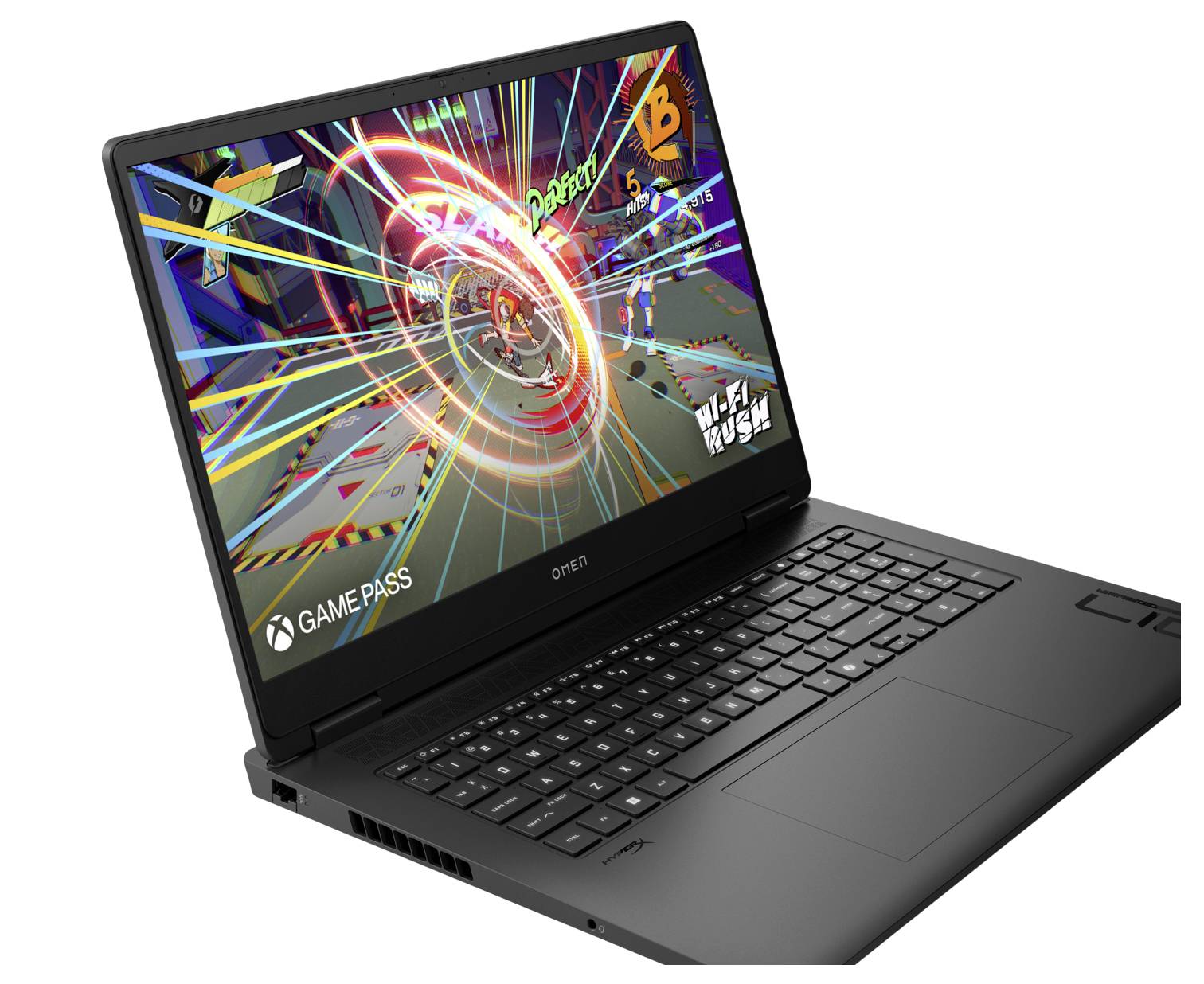 Omen Gaming Notebook 17-db0096ng 43.9 cm (17.3 Zoll) QHD AMD Ryzen 9 8945HS 32 GB RAM 1 TB SSD Deutsch, QWERTZ Shadow Black A59PWEA#ABD
