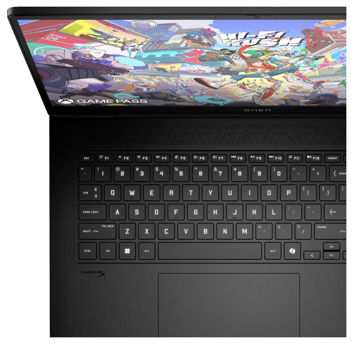 Omen Gaming Notebook 17-db0096ng 43.9 cm (17.3 Zoll) QHD AMD Ryzen 9 8945HS 32 GB RAM 1 TB SSD Deutsch, QWERTZ Shadow Black A59PWEA#ABD