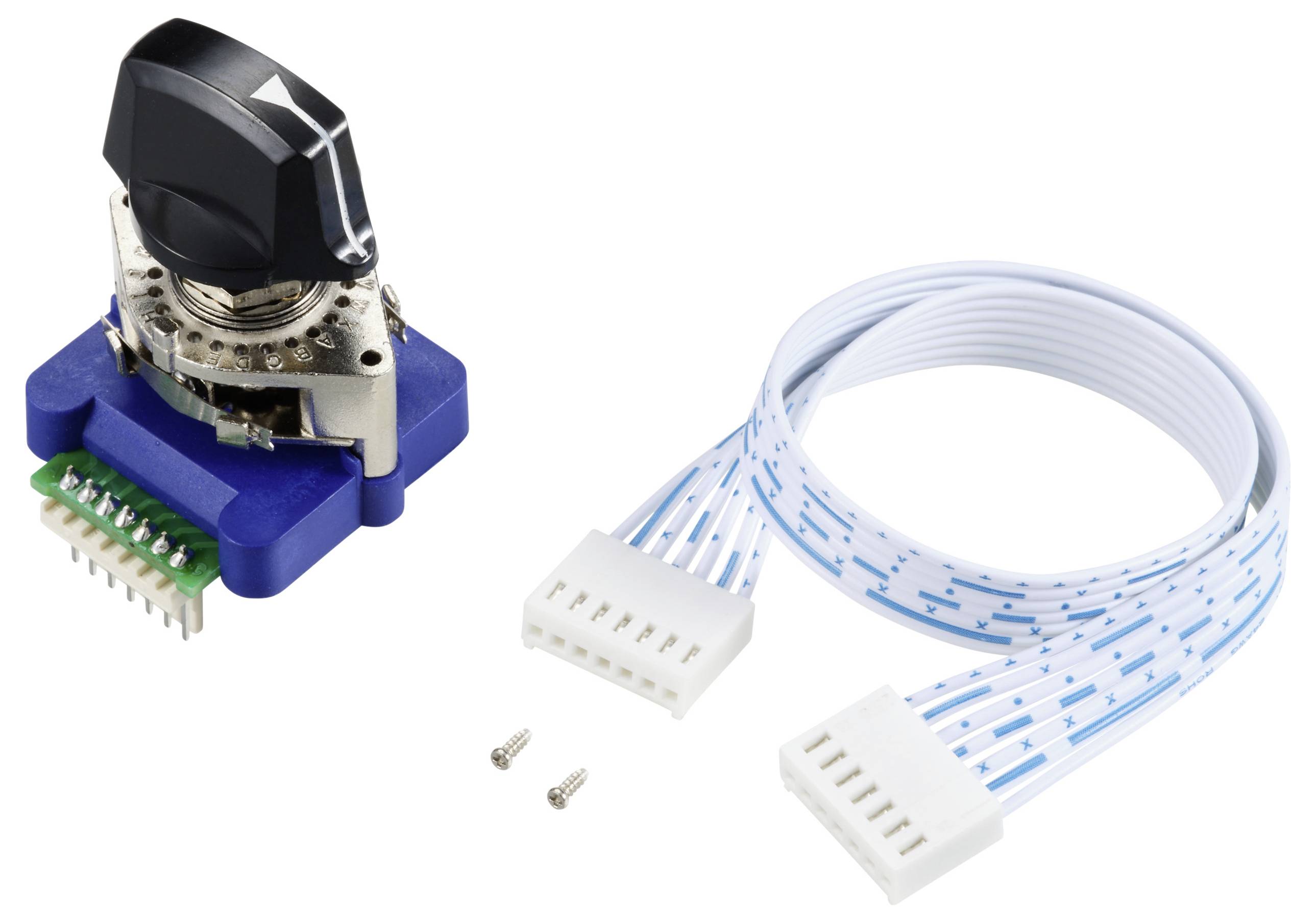 TRU COMPONENTS TC-12830252 Drehschalter 5 V/DC, 25 V/AC, 50 V/AC 0.5A 1 x 30° 1St.