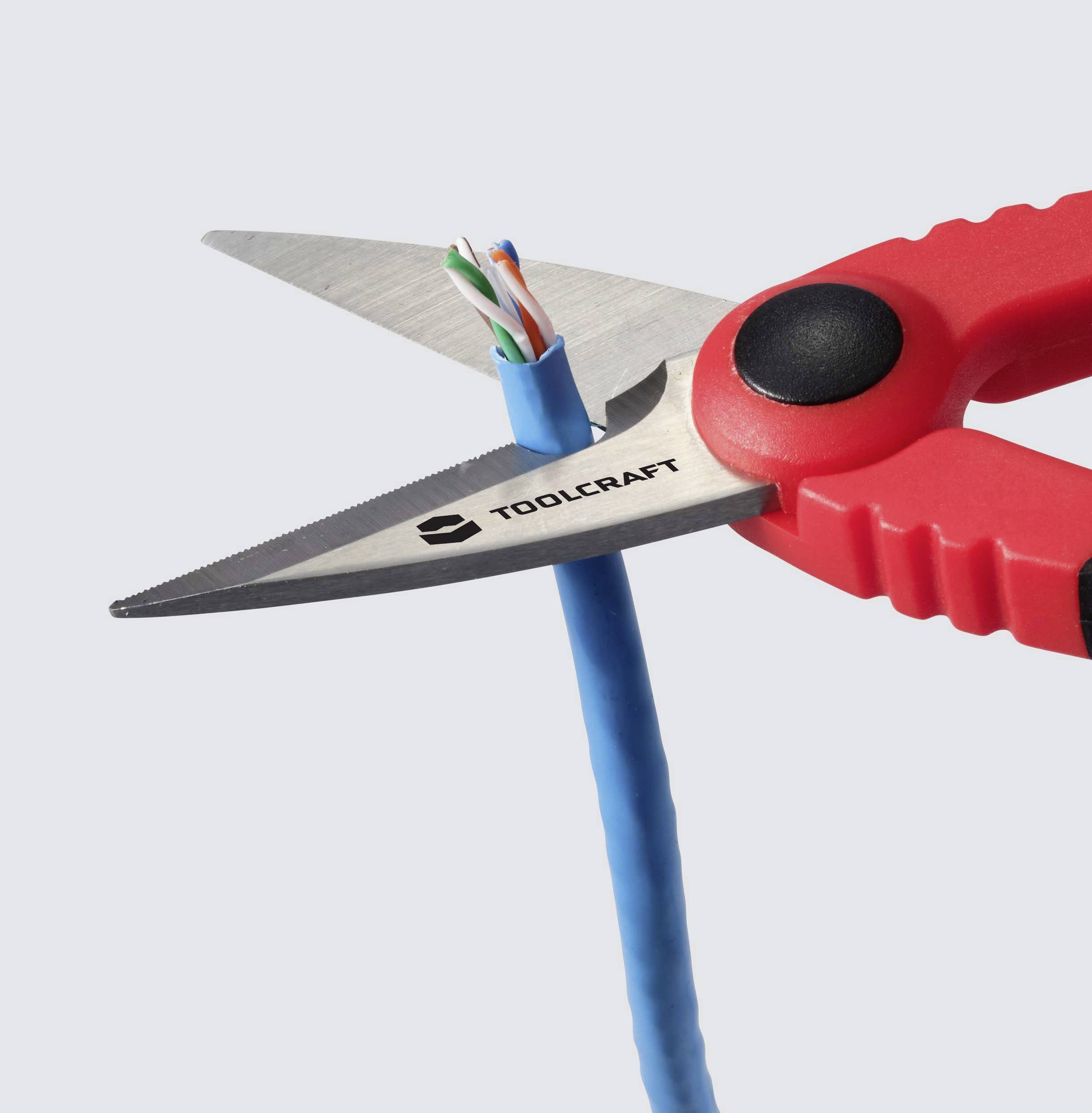 TOOLCRAFT TO-9622704 Kabelschneider Geeignet für (Abisoliertechnik) Schläuche 10mm²
