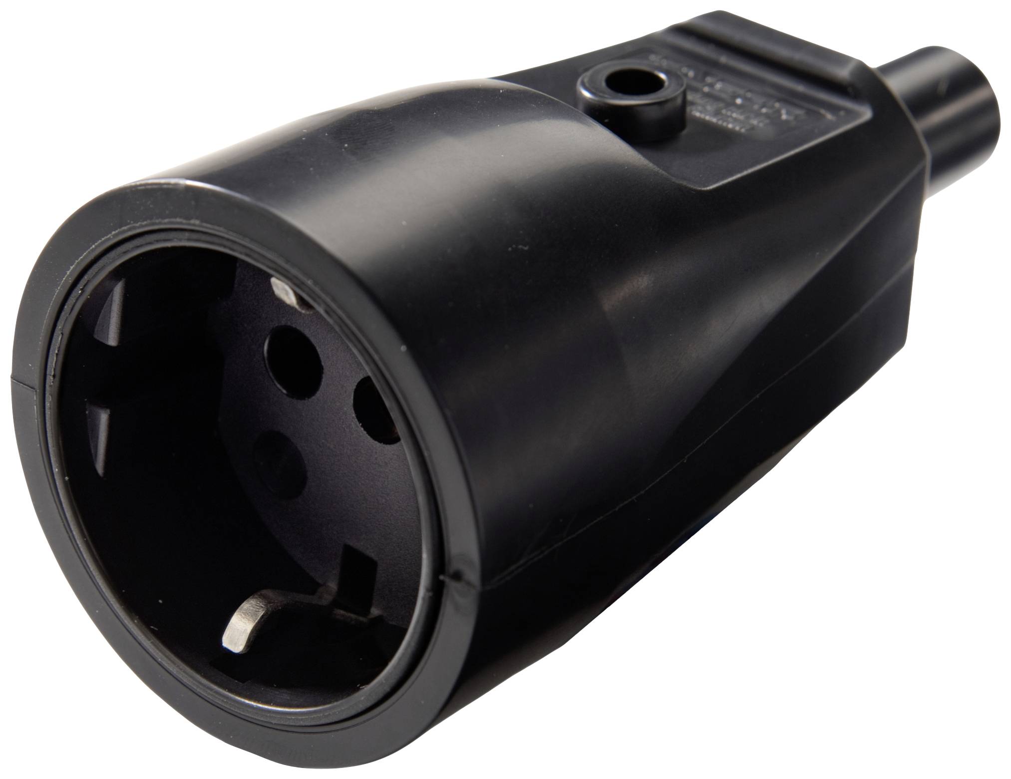 Martin Kaiser 551/sw Schutzkontaktkupplung PVC 250 V Schwarz IP20