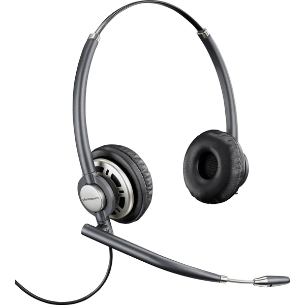 HP Poly EncorePro HW720 On Ear Headset kabelgebunden Stereo Grau, Silber Mikrofon-Rauschunterdrücku HP Poly EncorePro HW720 On Ear Headset kabelgebunden Stereo Grau, Silber Mikrofon-Rauschunterdrücku