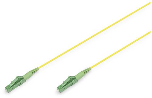 Digitus DK-2933-01-APC-SX Glasfaser LWL Anschlusskabel 1 m Gelb [1x LC/APC 8°-Stecker, LC APC-Steck