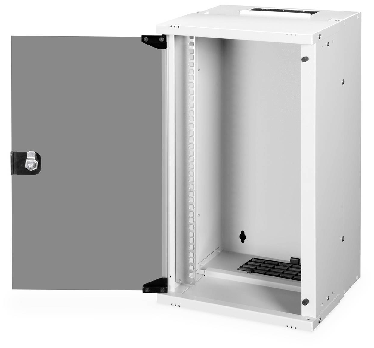 Digitus DN-49104 10 Zoll Wandgehäuse 12 HE Grau, Grau (Metallgehäuse), Grau (RAL 7035)