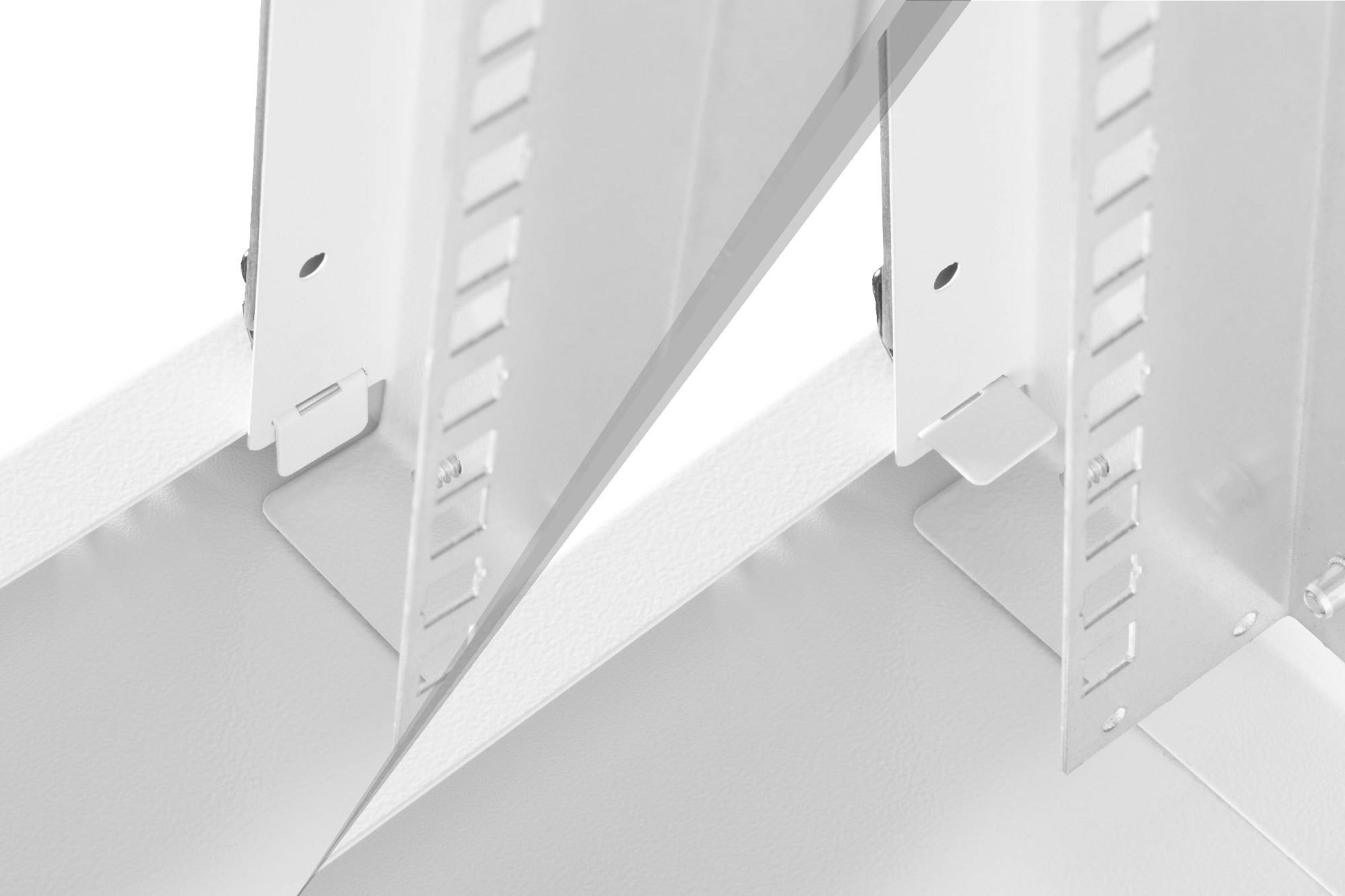 Digitus DN-49104 10 Zoll Wandgehäuse 12 HE Grau, Grau (Metallgehäuse), Grau (RAL 7035)