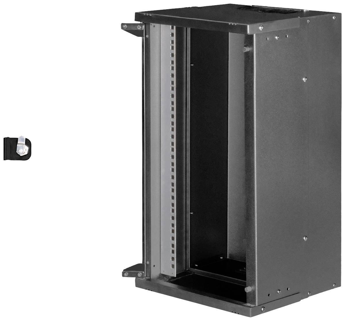 Digitus DN-49105 10 Zoll Wandgehäuse 12 HE Schwarz, Schwarz (RAL 9005)