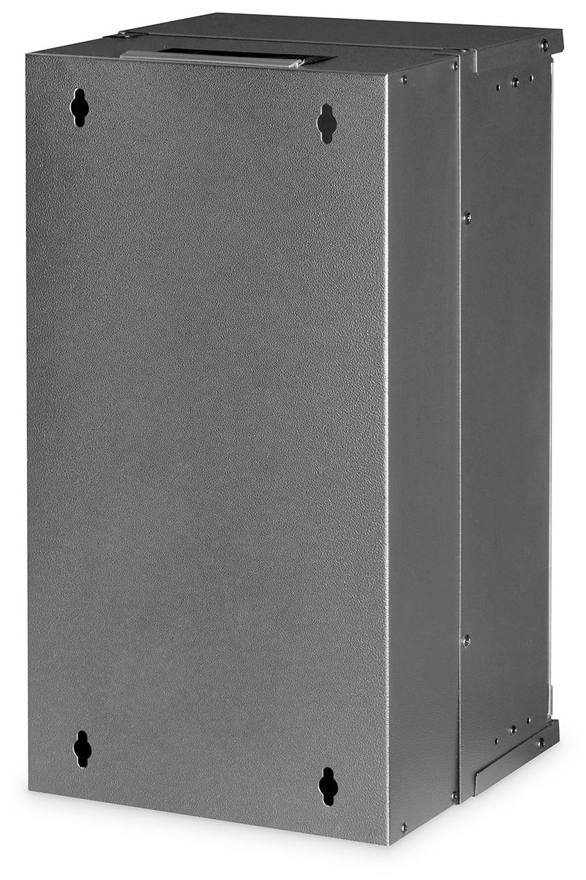 Digitus DN-49105 10 Zoll Wandgehäuse 12 HE Schwarz, Schwarz (RAL 9005)