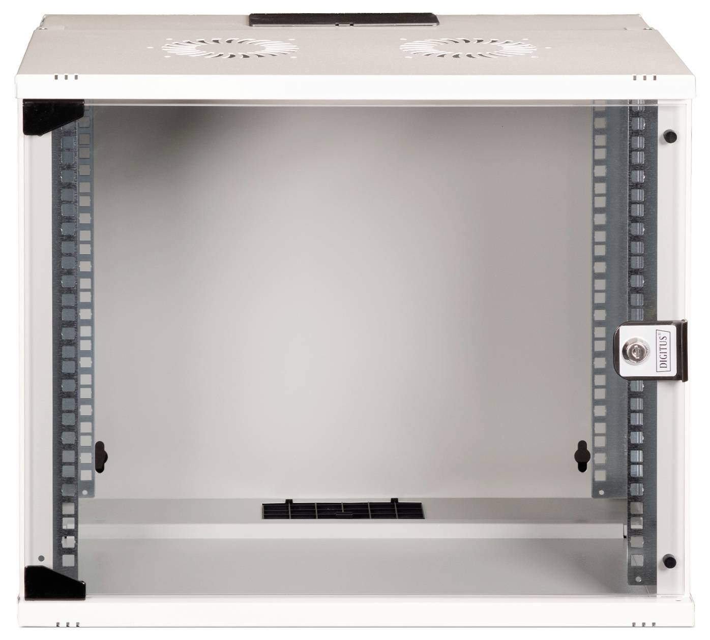 Digitus DN-49204 19 Zoll Wandgehäuse (B x H x T) 540 x 460 x 400mm 9 HE Grau, Grau (Metallgehäuse), Grau (RAL 7035)