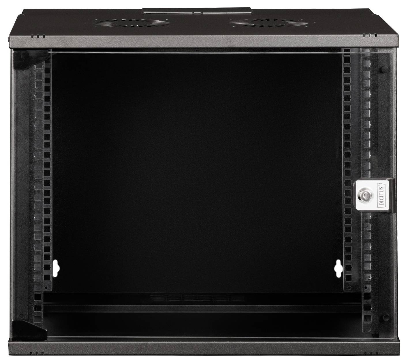 Digitus DN-49205 19 Zoll Wandgehäuse (B x H x T) 540 x 460 x 400mm 9 HE Schwarz, Schwarz (RAL 9005)