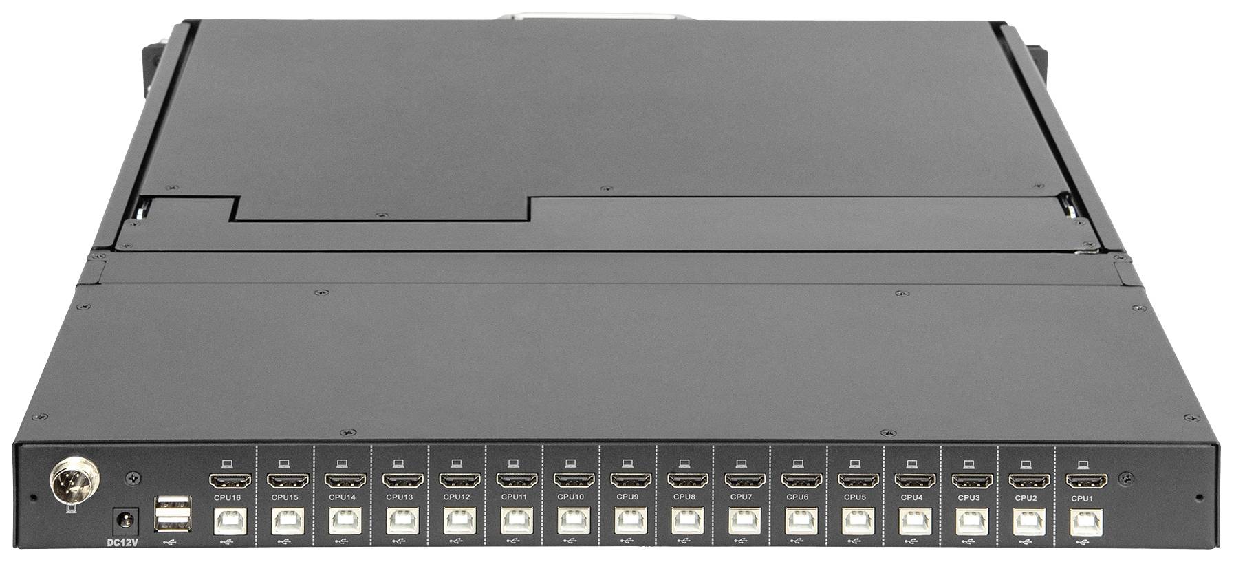 Digitus DS-72220-6TR KVM-Konsole HDMI Maus, Tastatur 1920 x 1080 Pixel