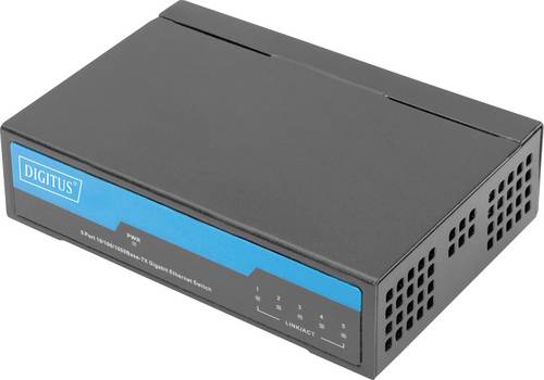 Digitus DN-80202-1 DN-80202-1 Netzwerk Switch RJ45 1+4 Port 10 / 100 / 1000 MBit/s