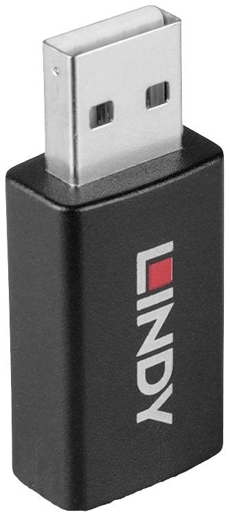 LINDY USB 2.0 Adapter Data-Blocker with Battery Charging 1.2