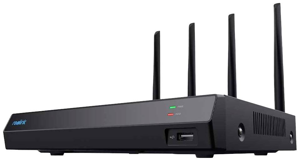 Reolink NVS12-8MB4W WLAN IP-Überwachungskamera-Set 12-Kanal mit 4 Kameras 3840 x 2160 Pixel