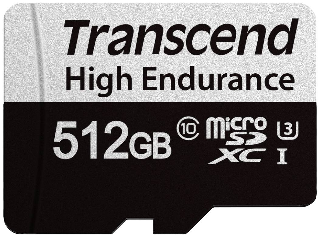 Transcend USD350V microSD-Karte Retail 512GB UHS-I, Class 10, v30 Video Speed Class