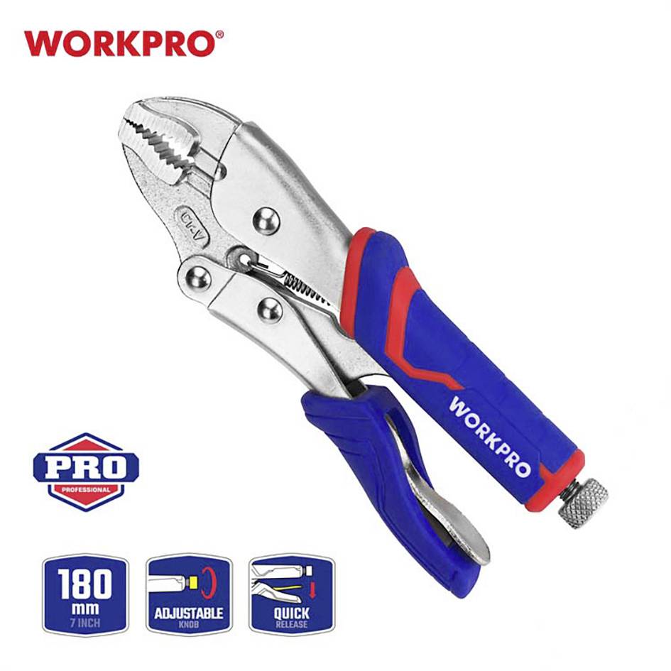 WorkPro WP231073 Gripzange 180mm