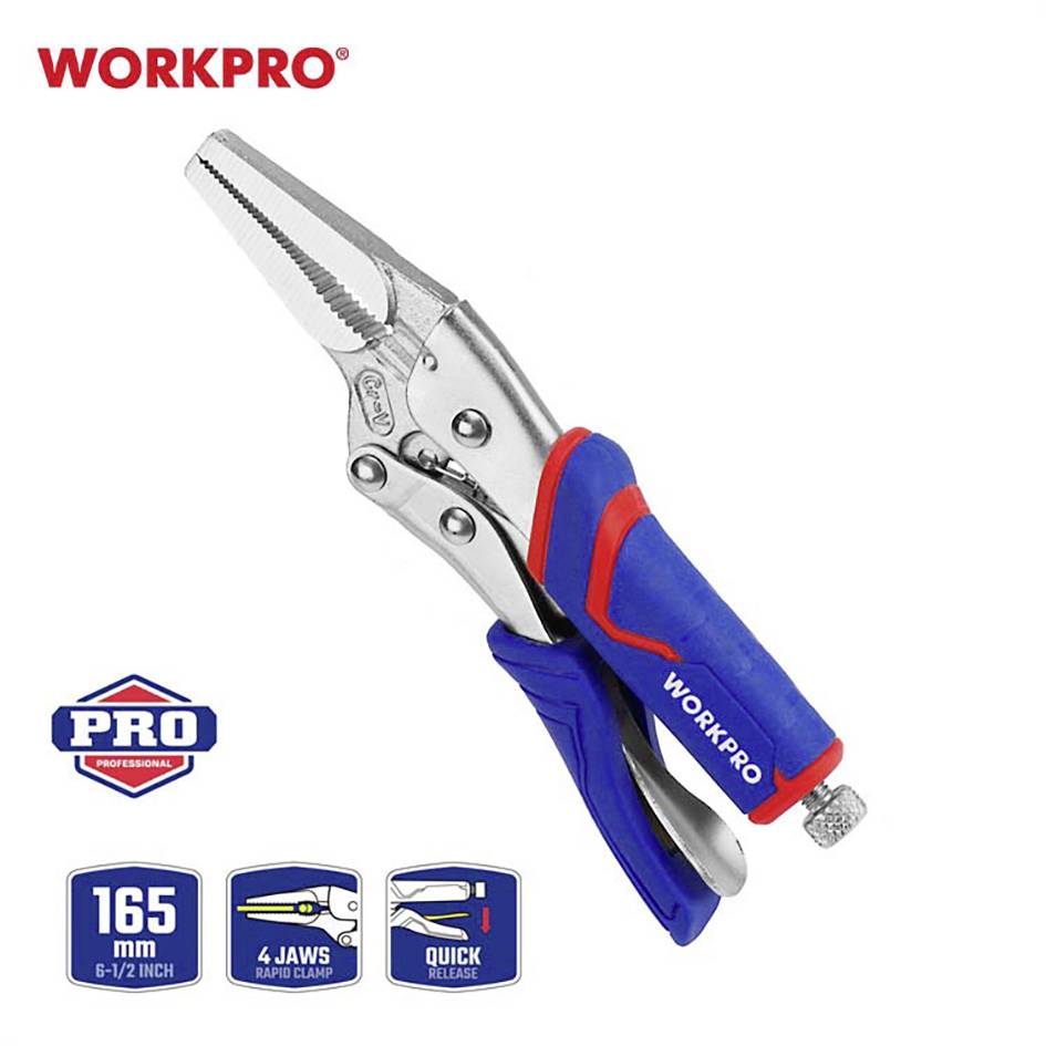 WorkPro WP231075 Gripzange 165 mm