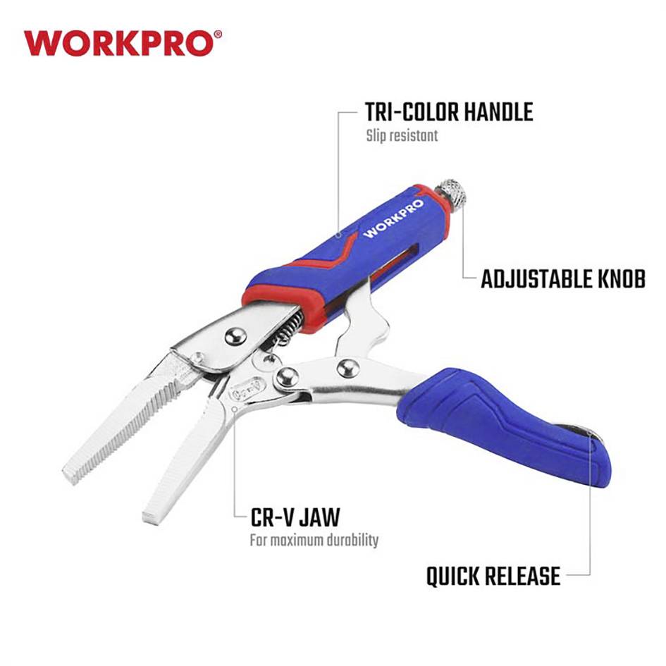 WorkPro WP231075 Gripzange 165mm
