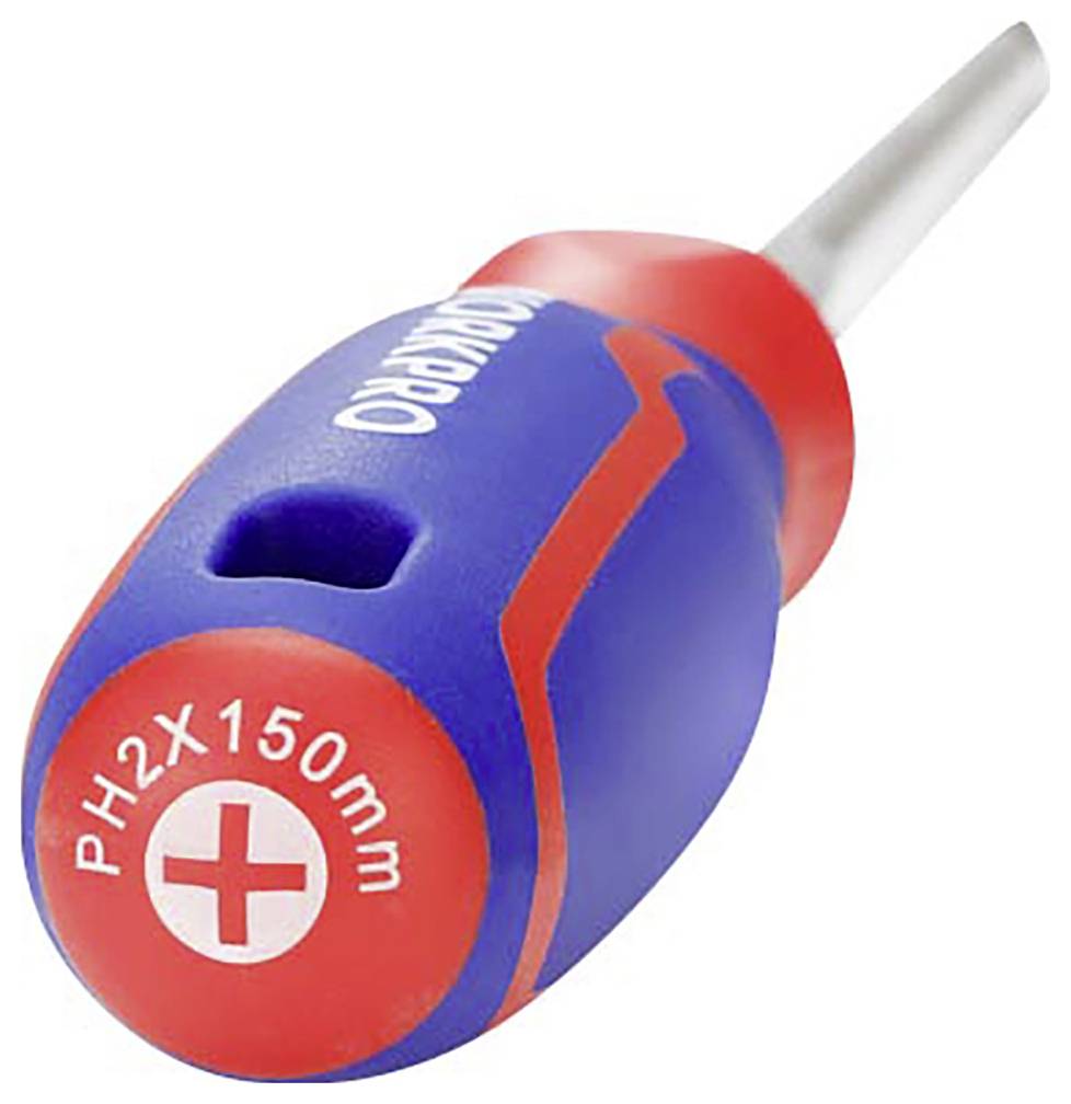WorkPro WP221030 Universal Kreuzschlitz-Schraubendreher PH 2