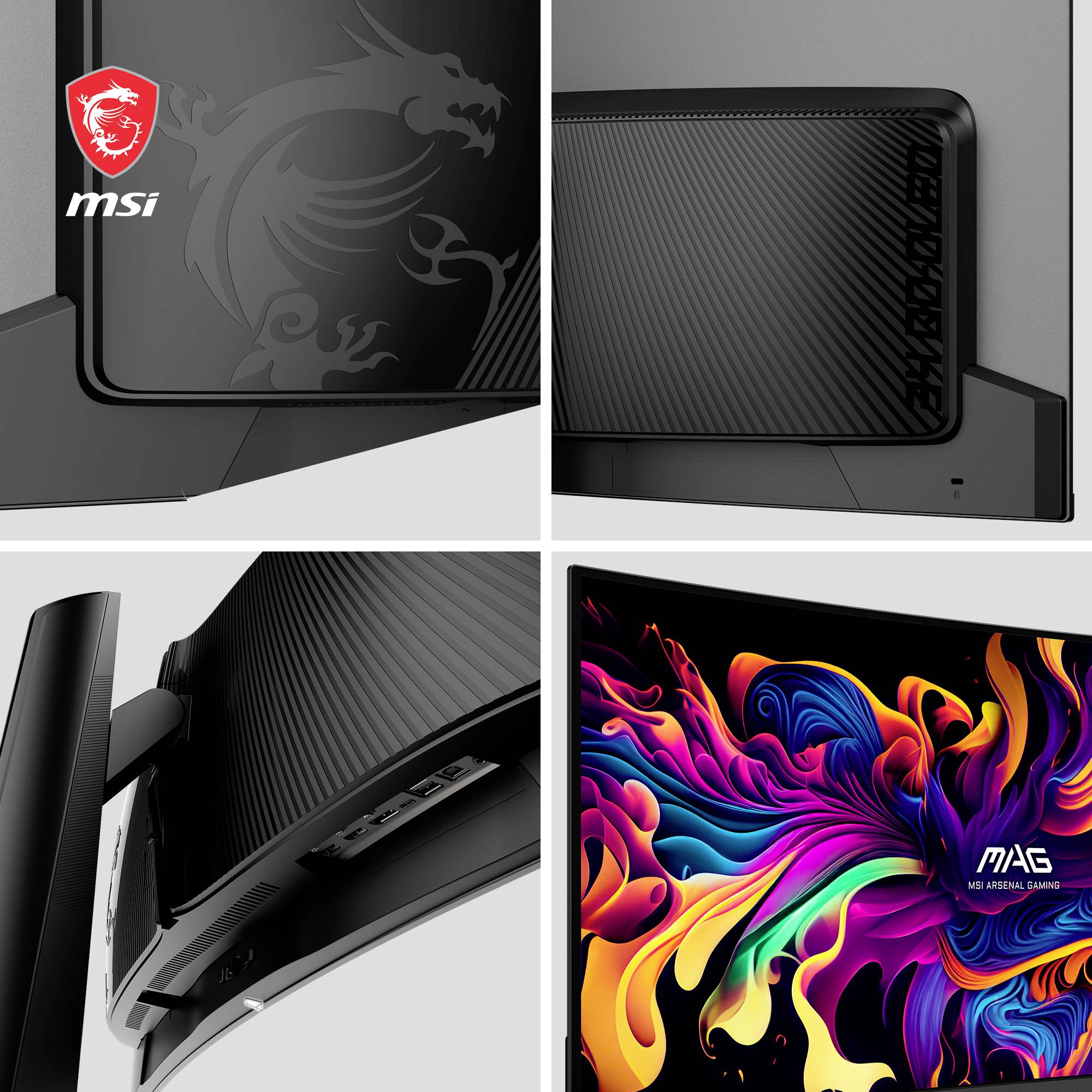 MSI MAG 341CQPDE QD-OLED Gaming Monitor EEK G (A - G) 86.9 cm (34.2 Zoll) 3440 x 1440 Pixel 16:9 0.03 ms HDMI®, DisplayPort, Kopfhörer-Buchse, USB-