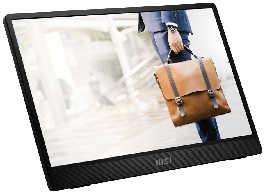 MSI PRO MP161DE E2 LCD-Monitor EEK C (A - G) 40.6cm (16 Zoll) 1920 x 1080 Pixel 16:9 4 ms HDMI®, USB-C® IPS LCD