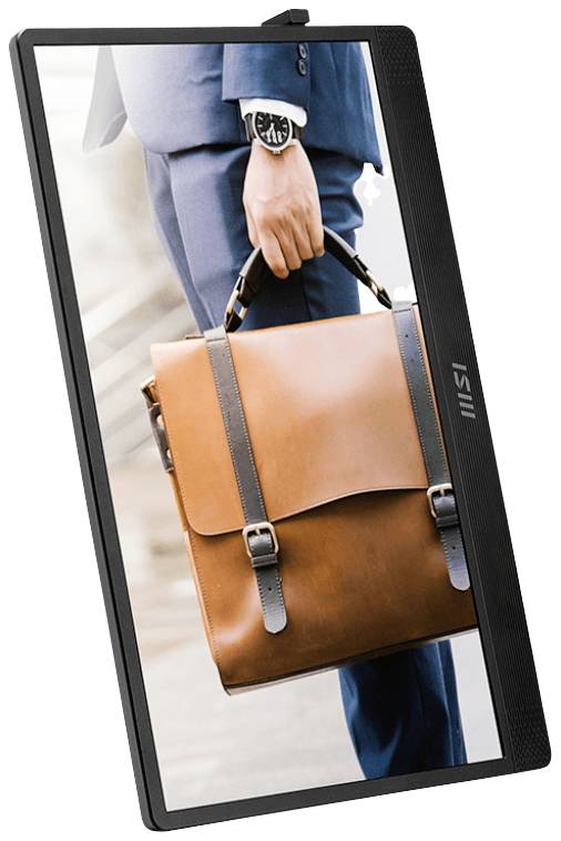 MSI PRO MP161DE E2 LCD-Monitor EEK C (A - G) 40.6cm (16 Zoll) 1920 x 1080 Pixel 16:9 4 ms HDMI®, USB-C® IPS LCD