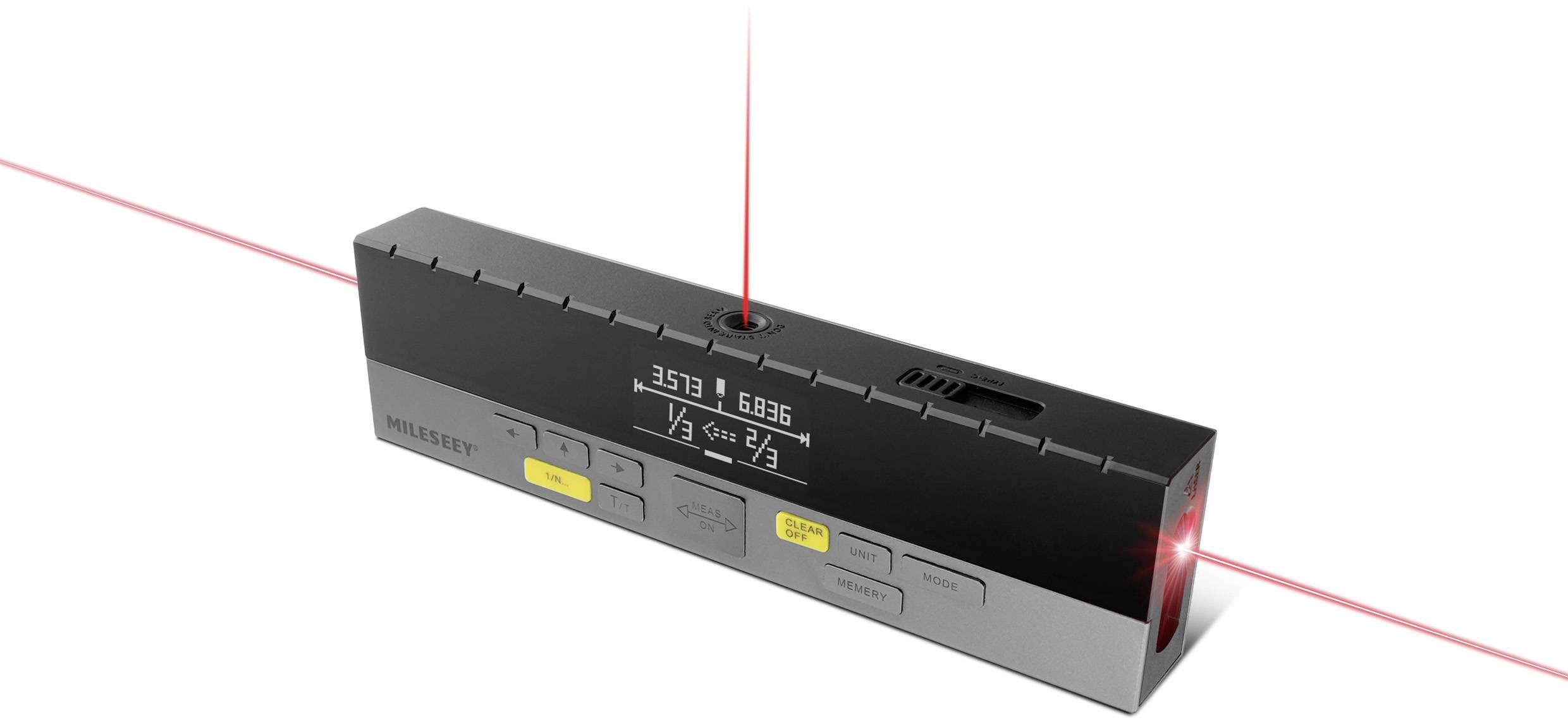 MILESEEY DP20 PRO Laser-Entfernungsmesser 120 m