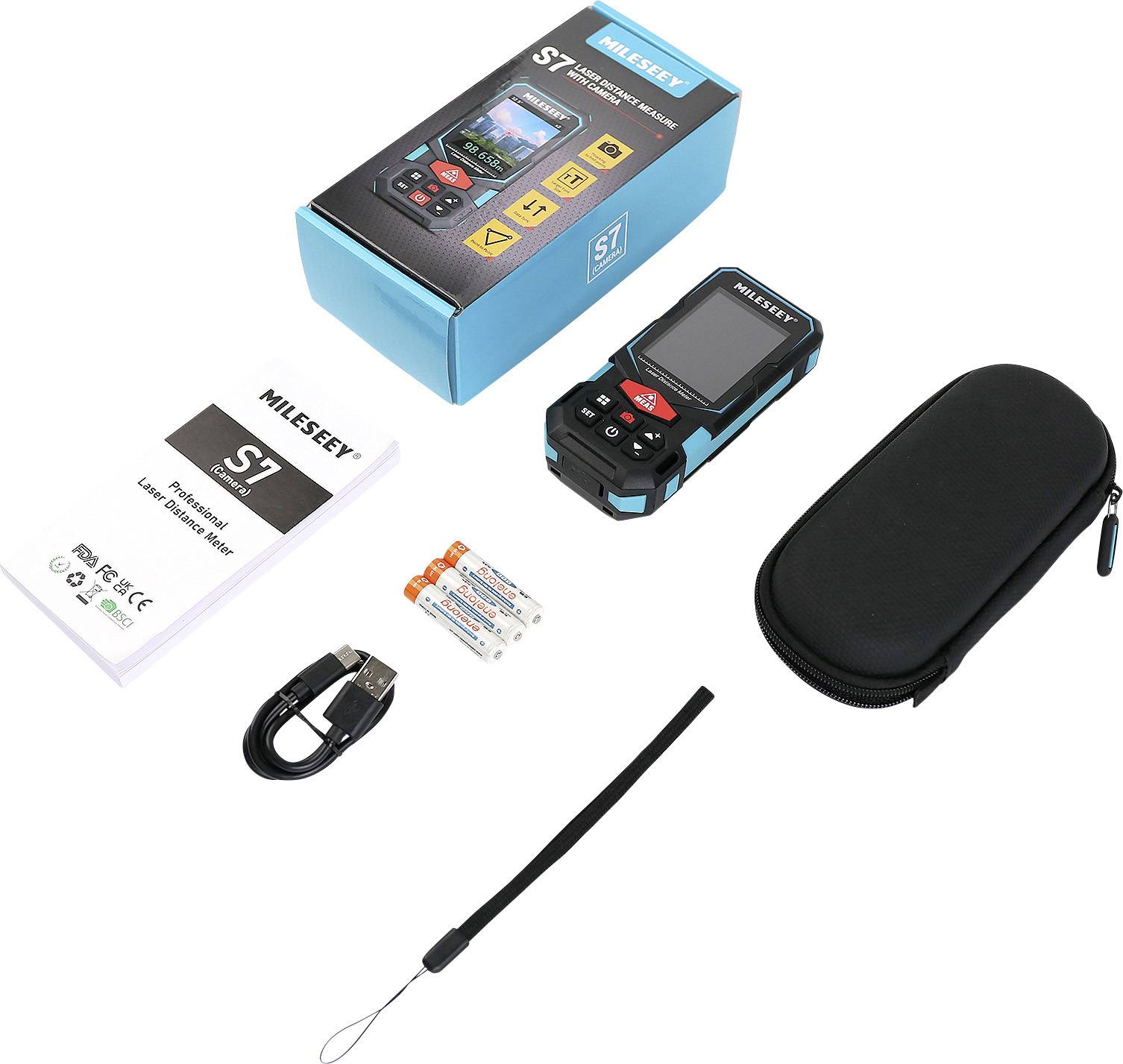 MILESEEY S20 Laser-Entfernungsmesser 100 m