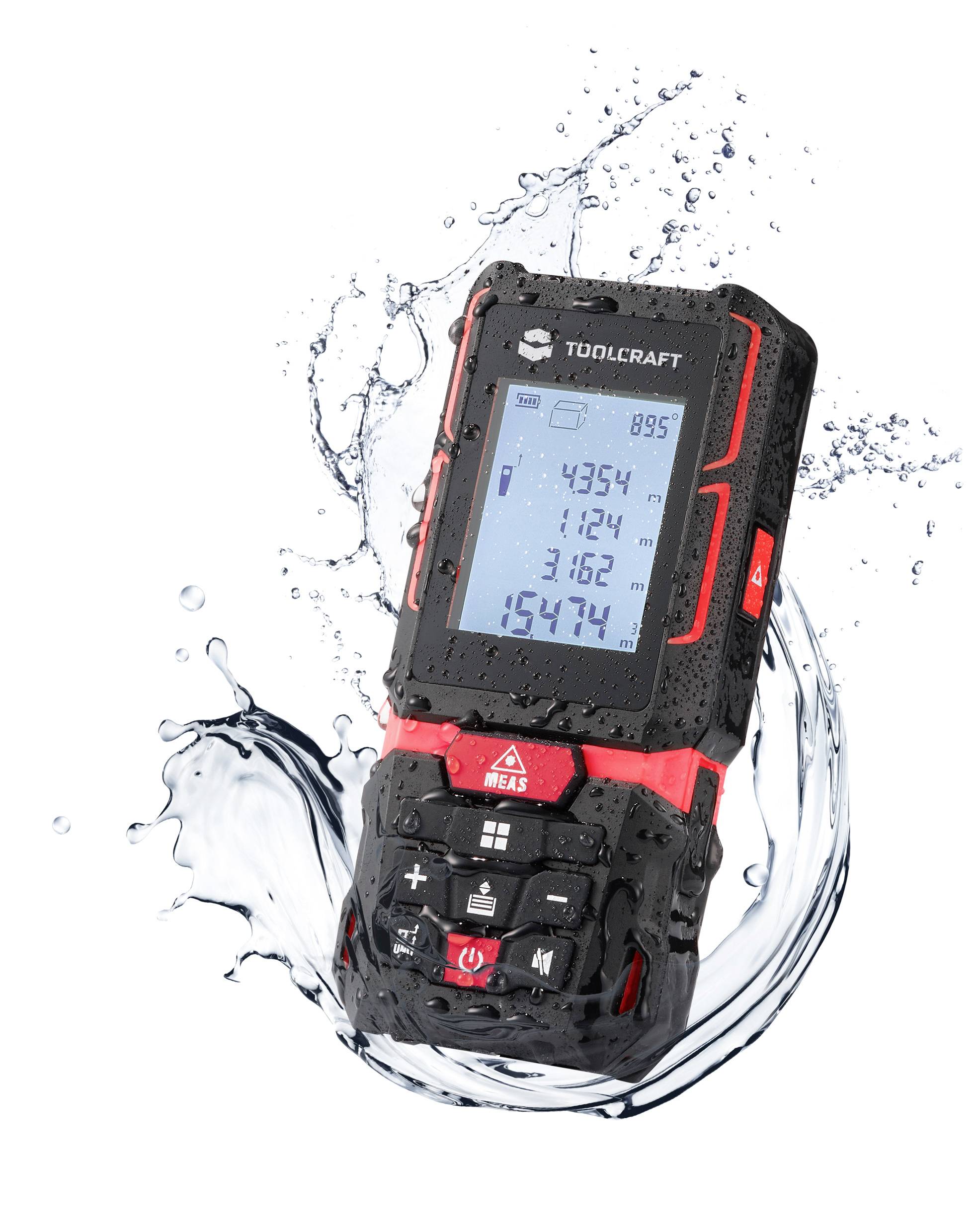 TOOLCRAFT LDM XG40L Laser-Entfernungsmesser 40m