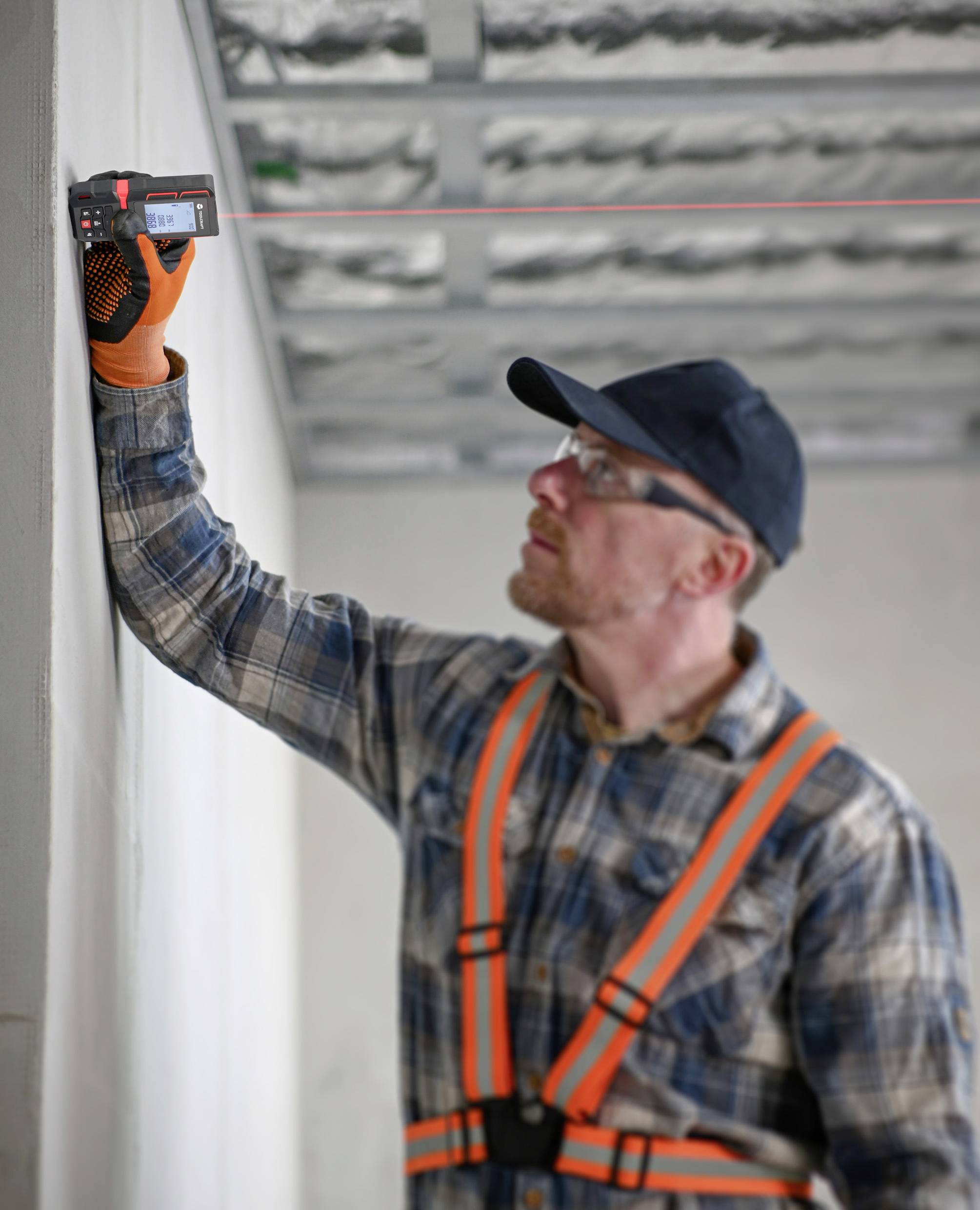 TOOLCRAFT LDM XG40L Laser-Entfernungsmesser 40m