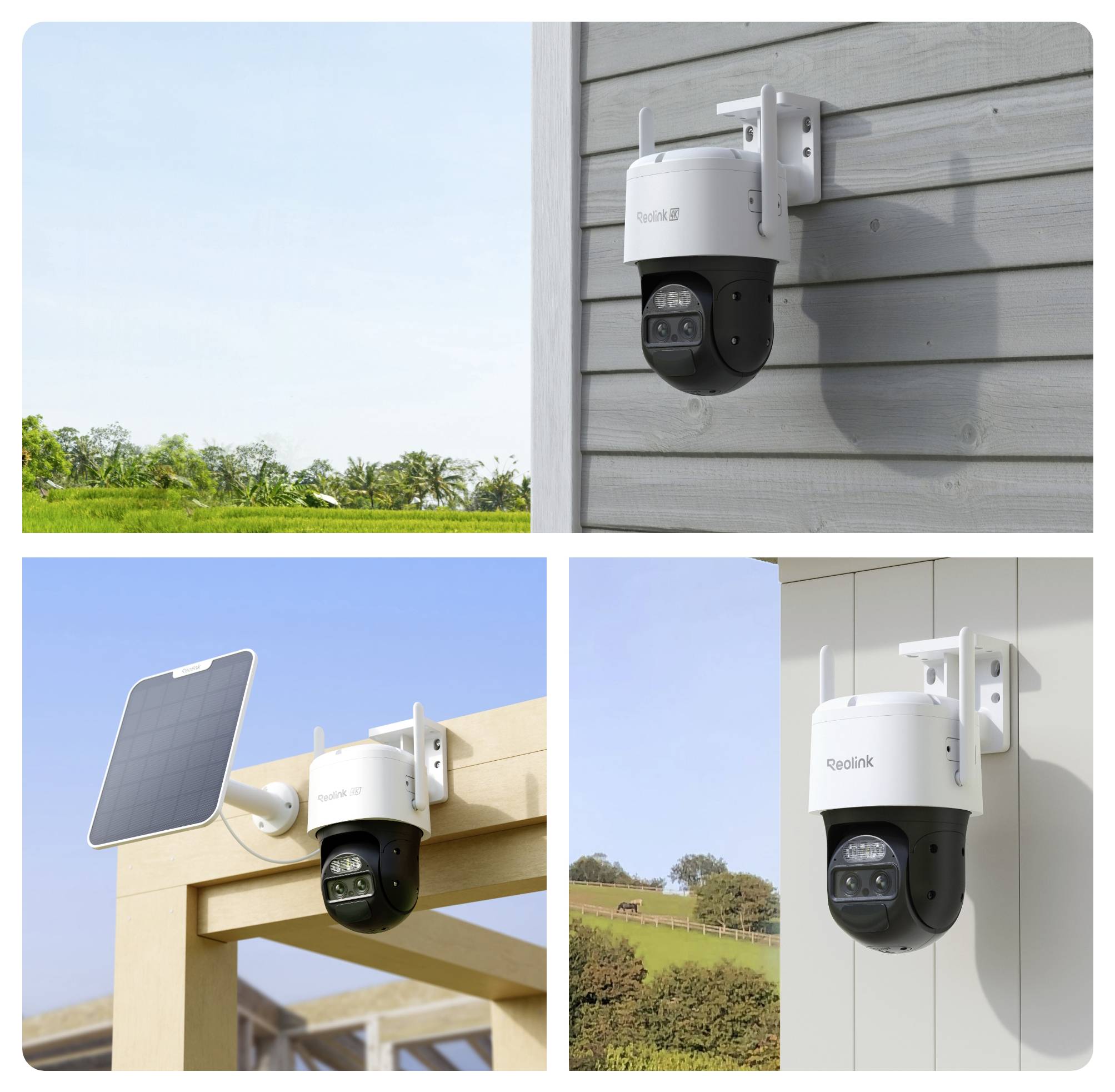 Reolink Trackmix Series G770 GSM IP Überwachungskamera 3840 x 2160 Pixel