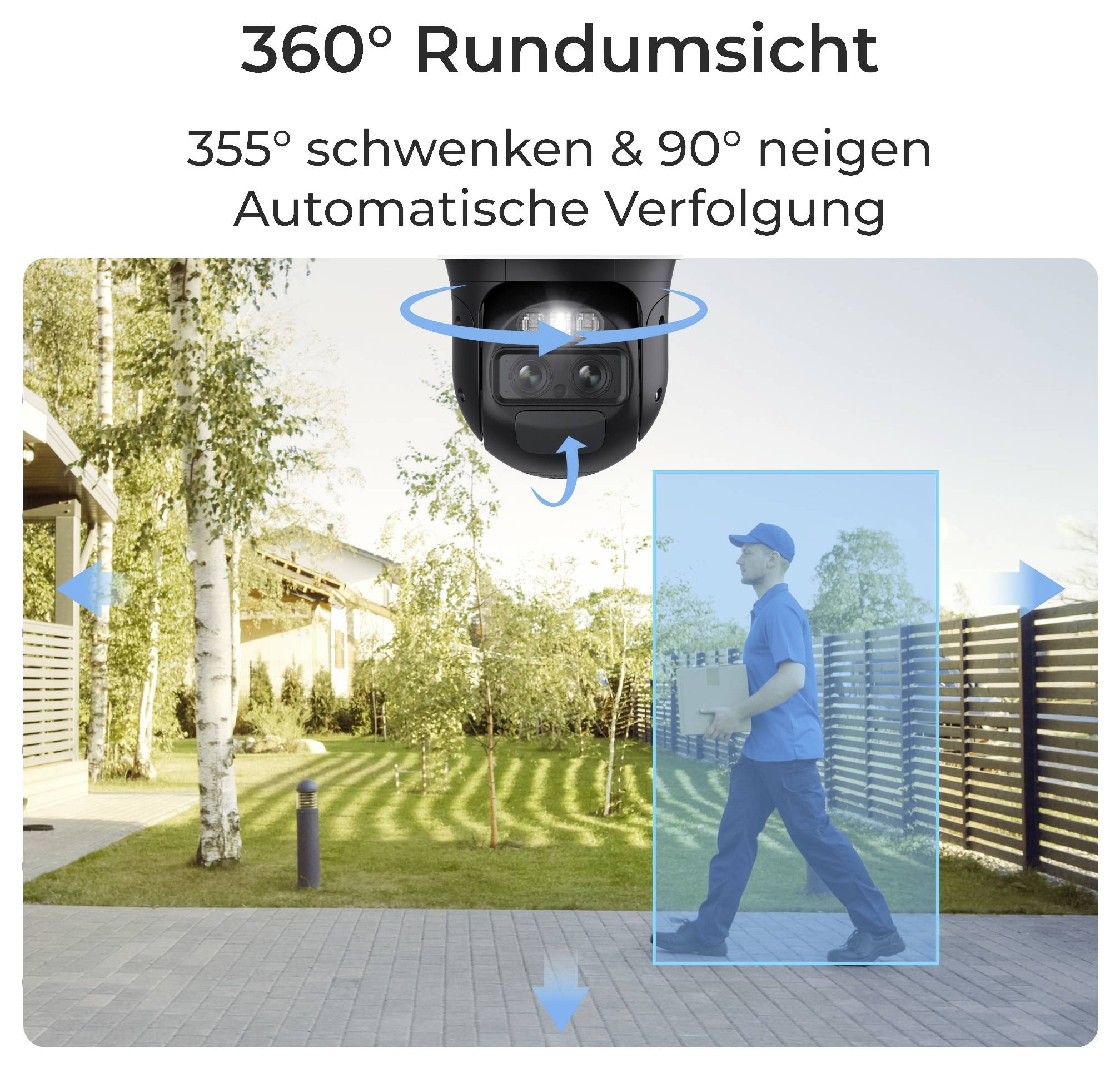 Reolink Trackmix Series G770 GSM IP Überwachungskamera 3840 x 2160 Pixel