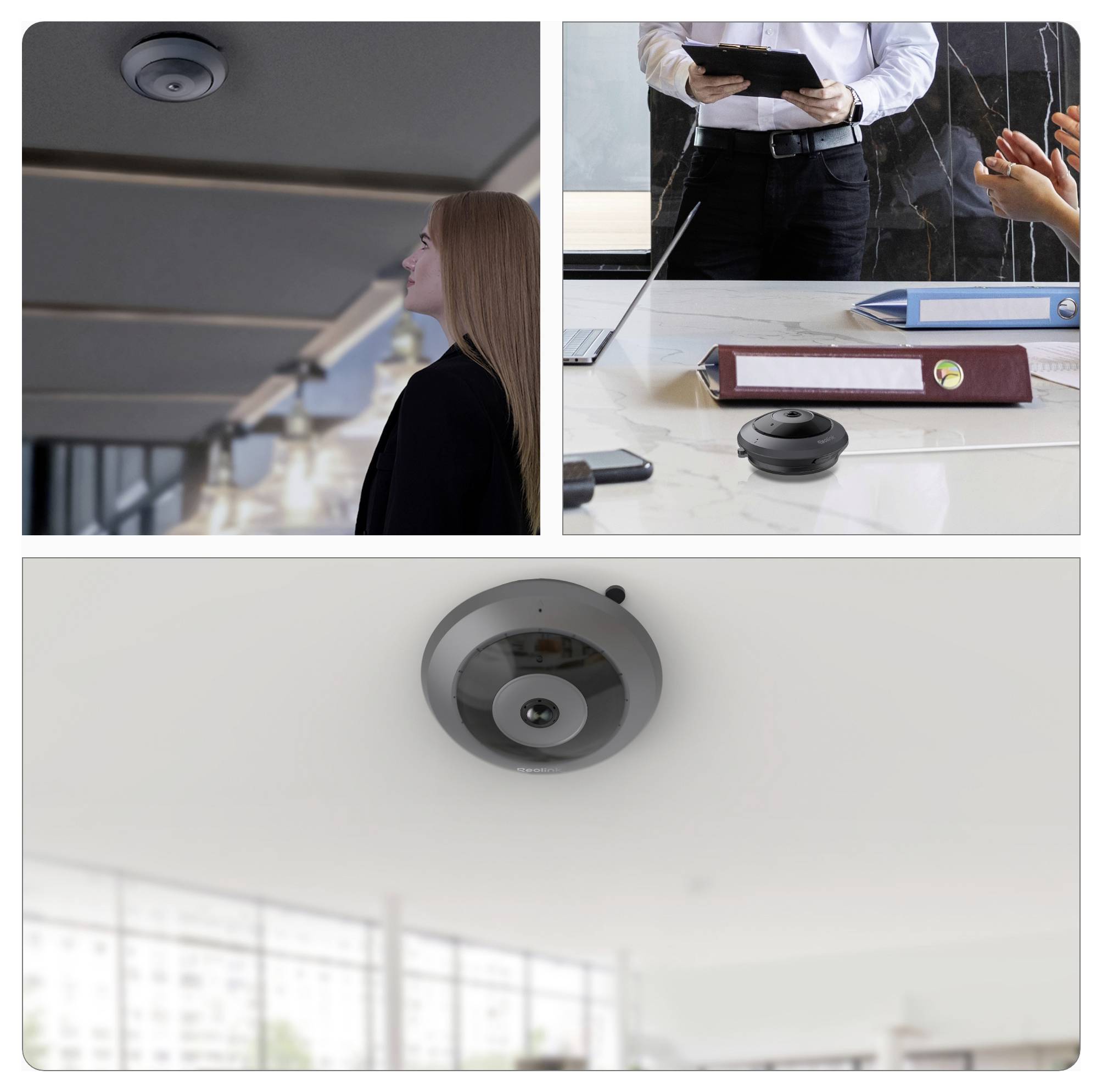 Reolink Fisheye Series W520 WLAN IP Überwachungskamera 2560 x 2560 Pixel