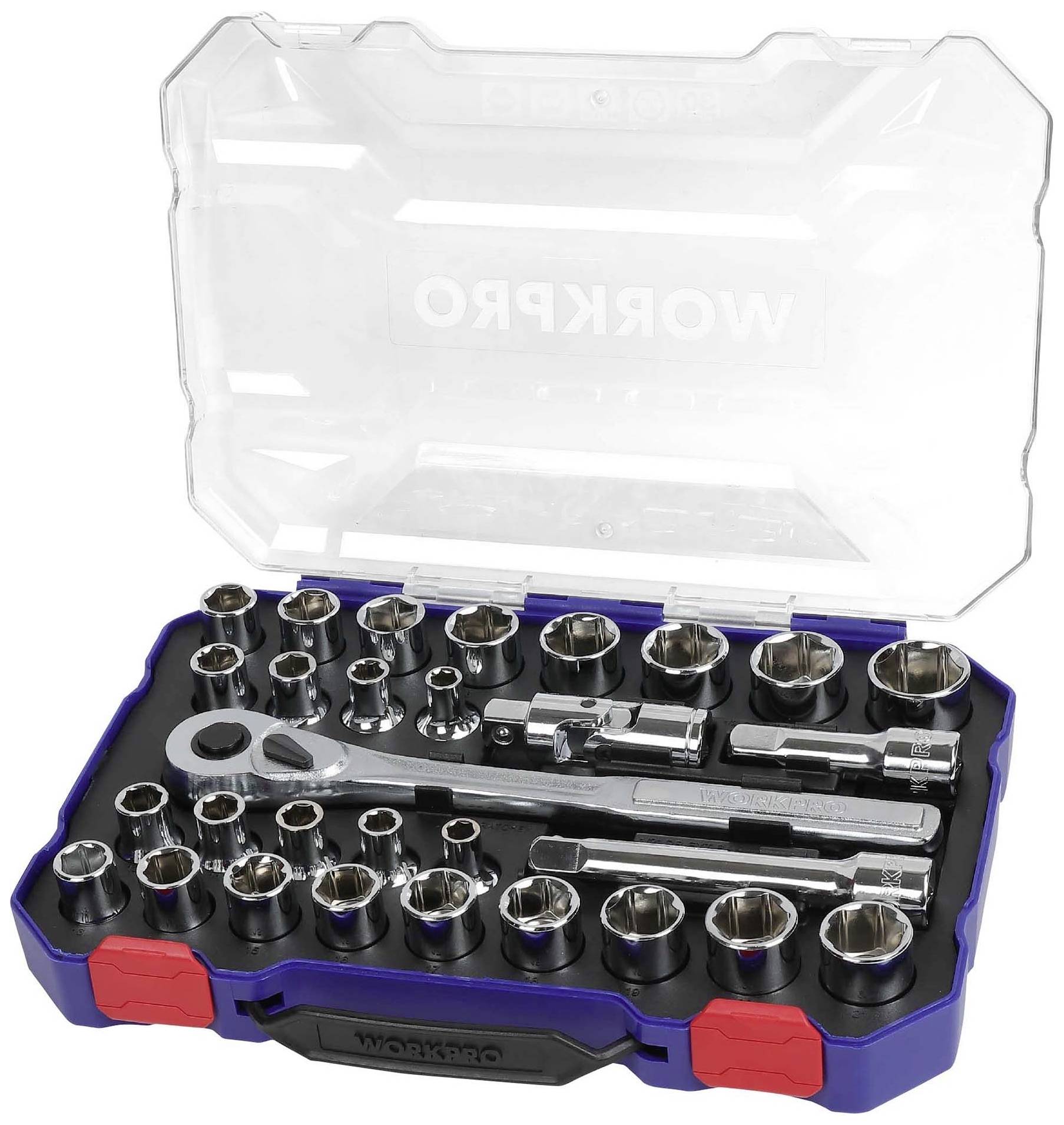 WorkPro Schraubendrehereinsatz-Set 30teilig WP202525