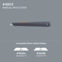Slice 10513 Stift-Cutter manuell mit keramischer Klinge 1St. Slice 10513 Stift-Cutter manuell mit keramischer Klinge 1St.